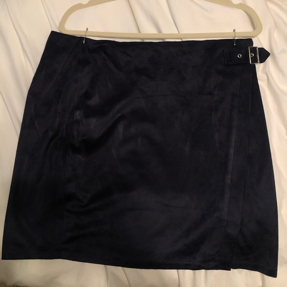 The Limited Faux Suede Mini Skirt - Picture 2 of 3